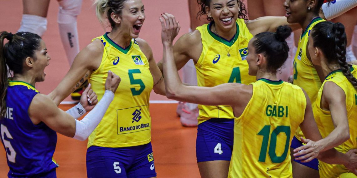 Vôlei: Brasil derrota Turquia pela Liga das Nações