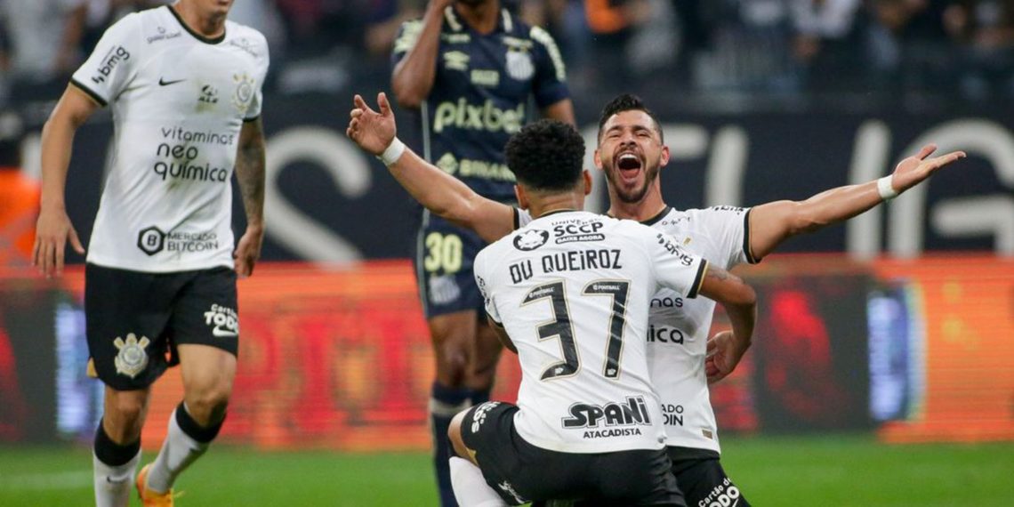 Corinthians atropela Santos e abre boa vantagem na Copa do Brasil