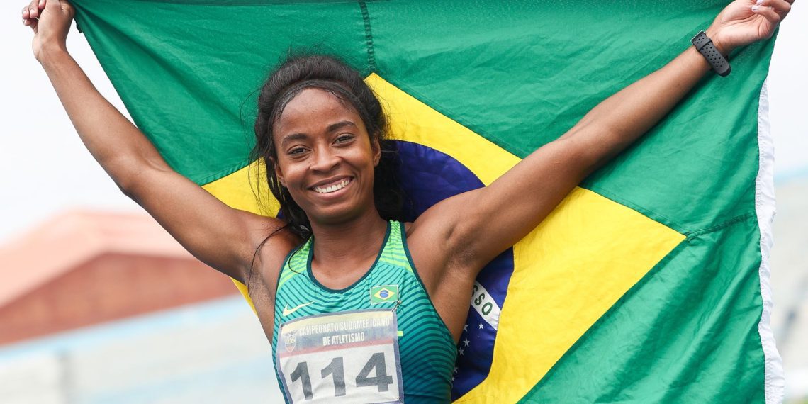 Atletismo: Vitória Rosa é prata nos 100 metros rasos na Polônia