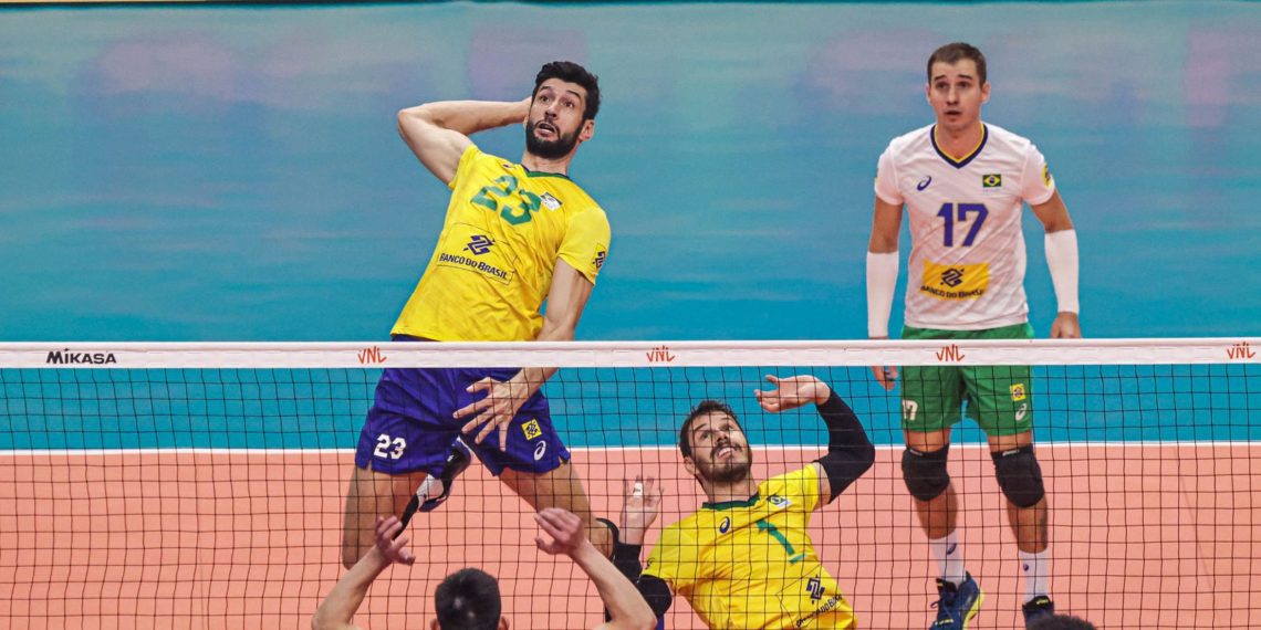 Vôlei: Brasil perde da China na Liga das Nações, em Brasília