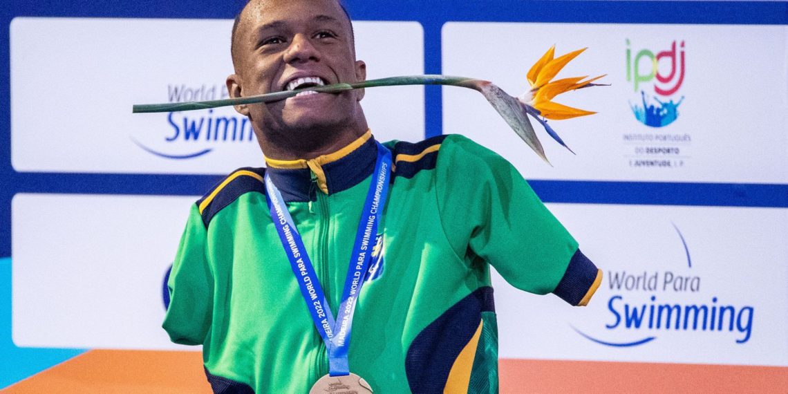 Natação paralímpica: Brasil garante 3 ouros no terceiro dia do Mundial