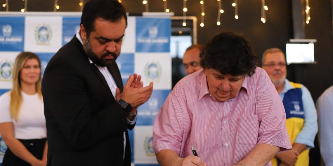 Cláudio Castro e Neto apresentam obras que deixarão legado para Volta Redonda