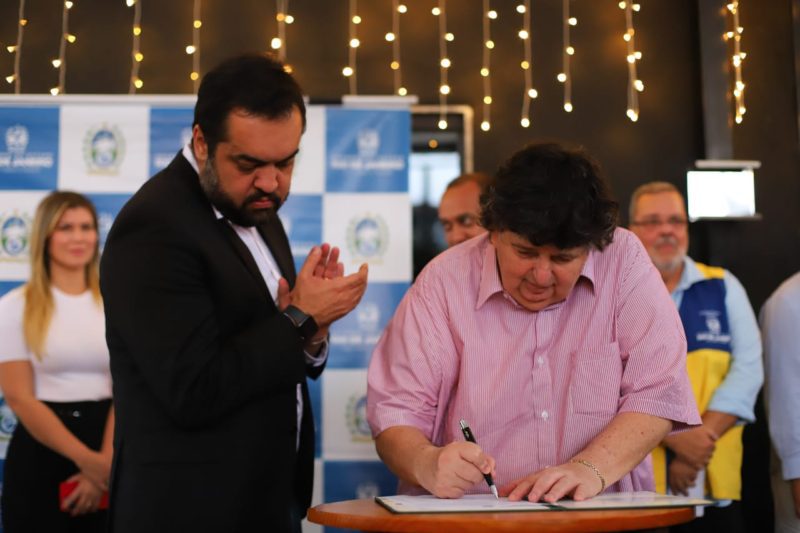 Cláudio Castro e Neto apresentam obras que deixarão legado para Volta Redonda