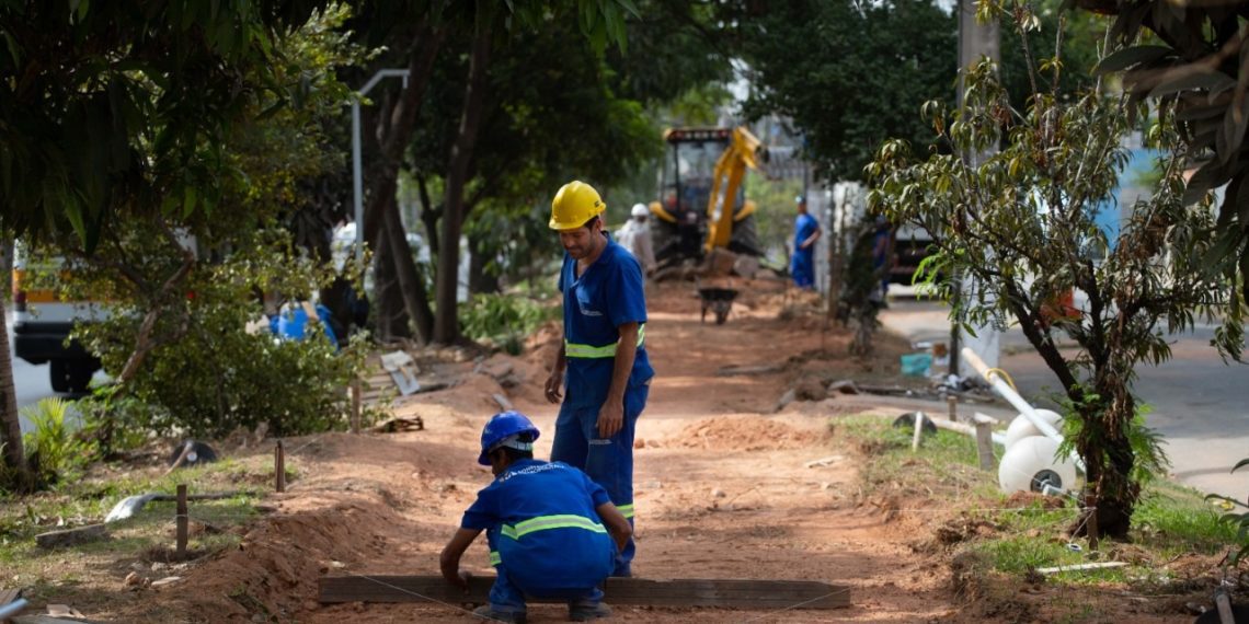 Construção de ciclovias avança em duas frentes de trabalho em Volta Redonda