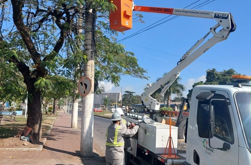 Prefeitura de Volta Redonda instala 93 lâmpadas de LED no feriado de Corpus Christi