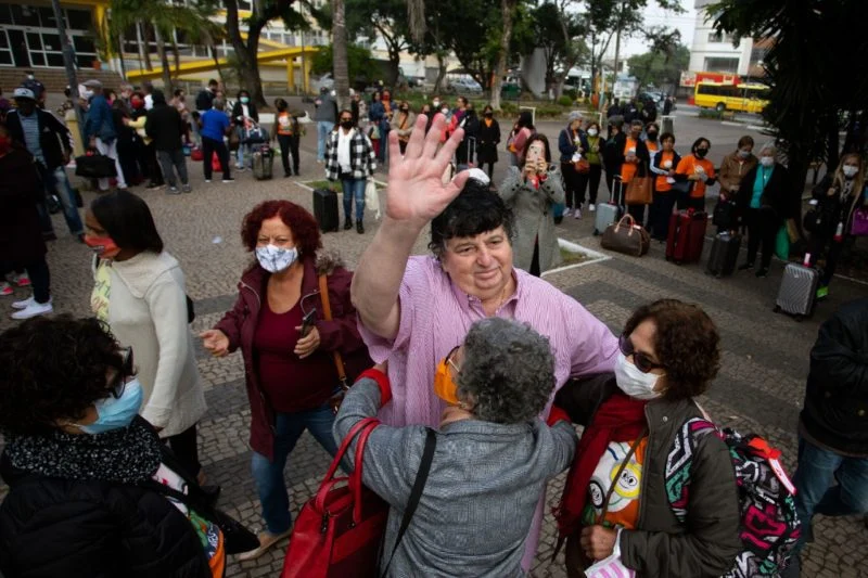 Primeiro grupo da Melhor Idade de Volta Redonda inicia viagem rumo a Teresópolis