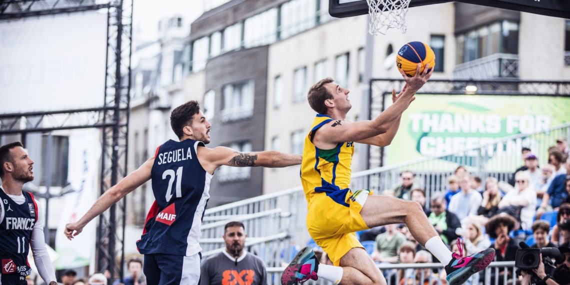 Seleção brasileira masculina estreia no Mundial de basquete 3×3