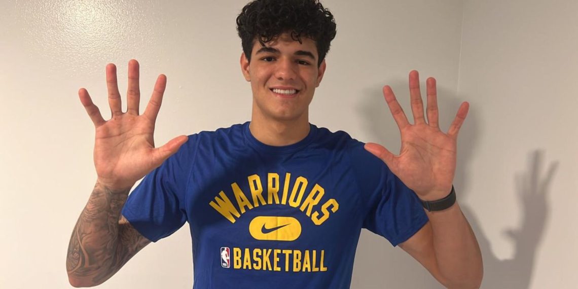 Gui Santos é selecionado pelo Warriors, atual campeão da NBA