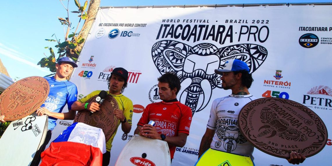 Bodyboard: Sérgio Machado é 3º na etapa brasileira do circuito mundial