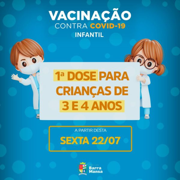 Barra Mansa segue com vacinação contra Covid-19 e Influenza na segunda-feira – Barra Mansa