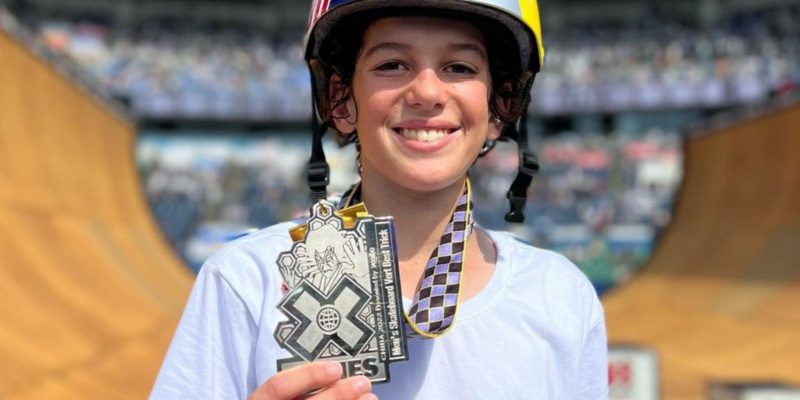 Skate do Brasil inicia X Games de Verão com três pódios no vertical