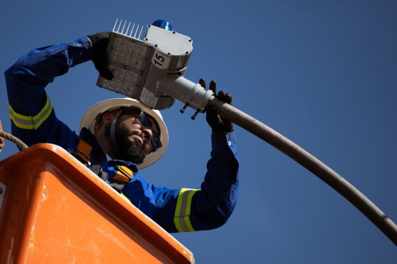 Mais de 3,2 mil lâmpadas de LED já foram instaladas em Volta Redonda