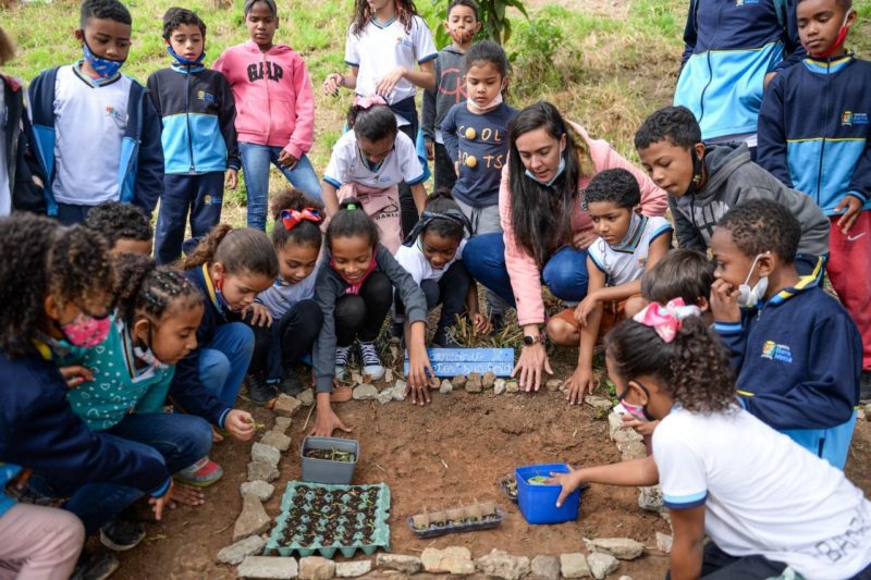 Alunos de escola municipal de Barra Mansa produzem berçário de plantas – Barra Mansa