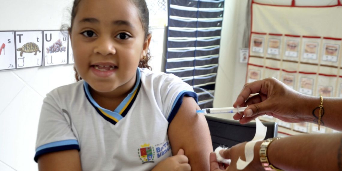 Barra Mansa já imunizou cerca de 700 crianças contra Covid-19 em escolas da cidade – Barra Mansa