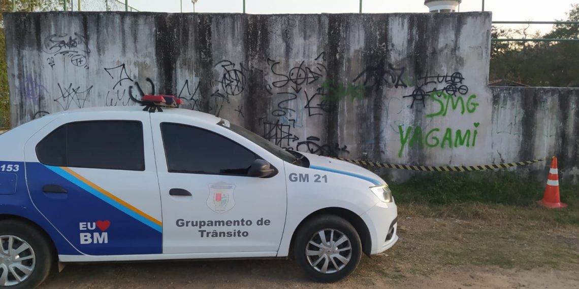 Guardas municipais de Barra Mansa flagram dupla pichando o Parque da Cidade – Barra Mansa