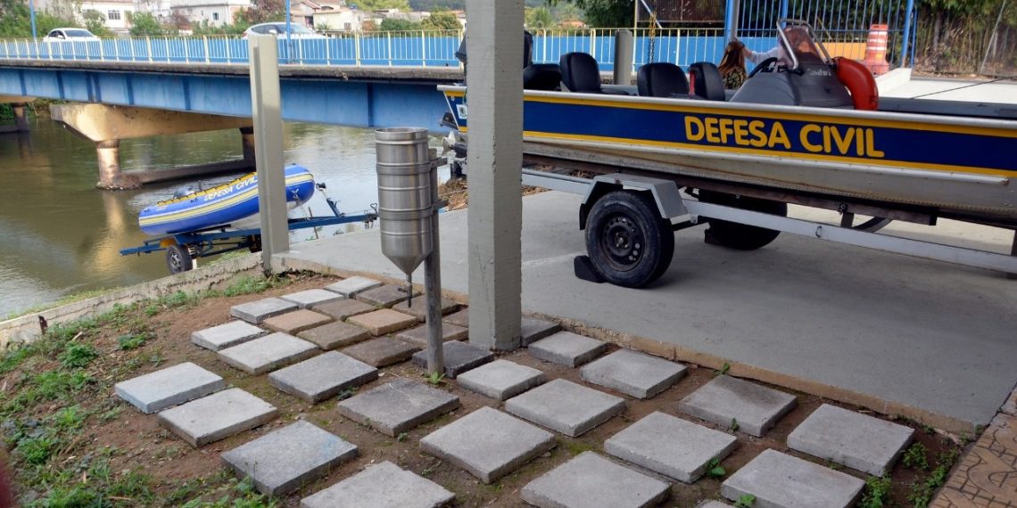 Deck e garagem para embarcações da Defesa Civil são inaugurados em Volta Redonda
