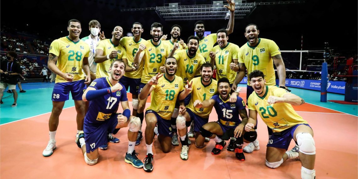 Seleção masculina bate Alemanha de virada na Liga das Nações de vôlei