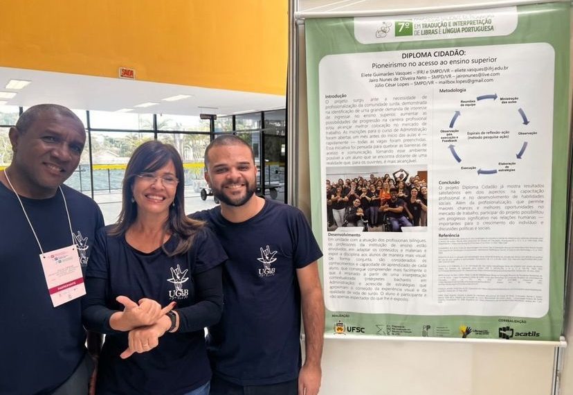 Volta Redonda participa de congresso nacional de Libras e Língua Portuguesa