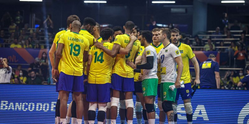 Brasil estreia contra Cuba nesta sexta no Mundial de vôlei masculino