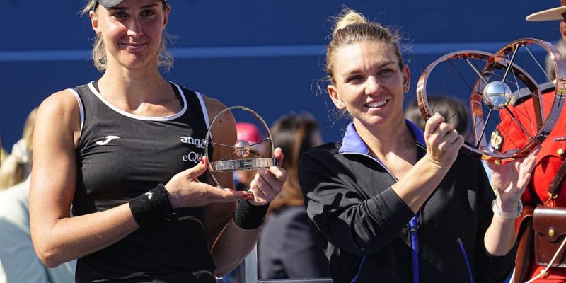 Bia Haddad perde para Halep e é vice no WTA 1000 de Toronto