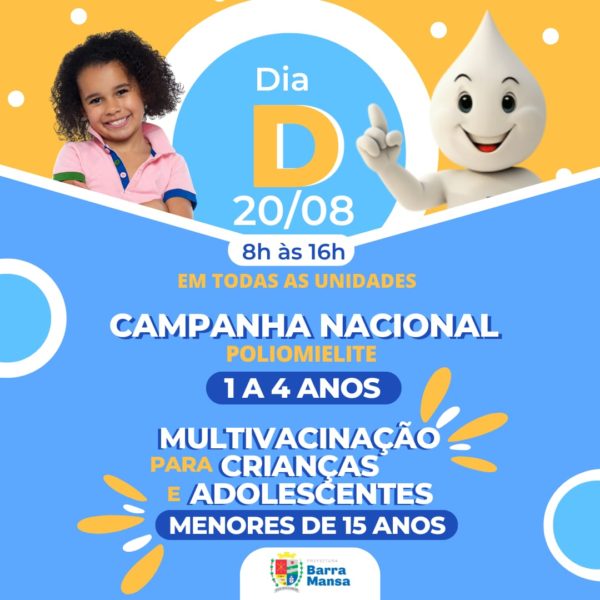 Barra Mansa promove o dia D de Vacinação no próximo sábado, dia 20 – Barra Mansa