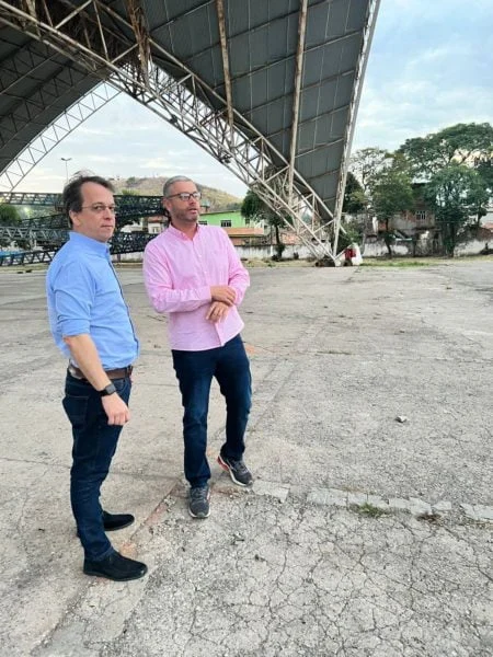 Prefeito de Barra Mansa e presidente do Detran-RJ visitam área destinada à prova de habilitação no Parque da Cidade – Barra Mansa