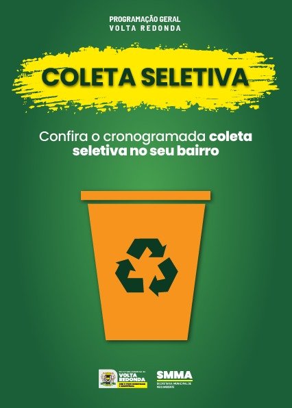 Volta Redonda amplia coleta seletiva de lixo domiciliar
