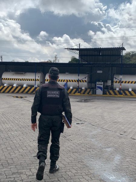 Guarda Ambiental de Barra Mansa fiscaliza transportadoras instaladas próximo ao Rio Bocaina – Barra Mansa