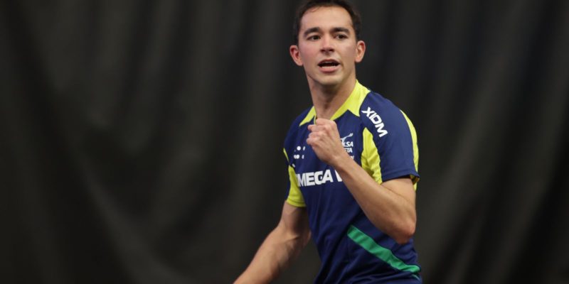 Hugo Calderano chega à final de etapa do circuito mundial