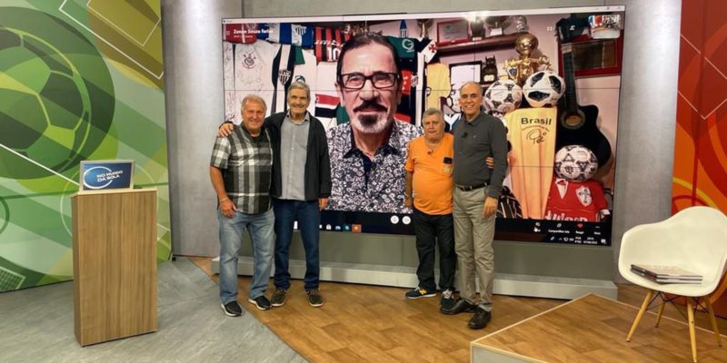 No Mundo da Bola chega à edição 500 com Zico e Edu dividindo histórias