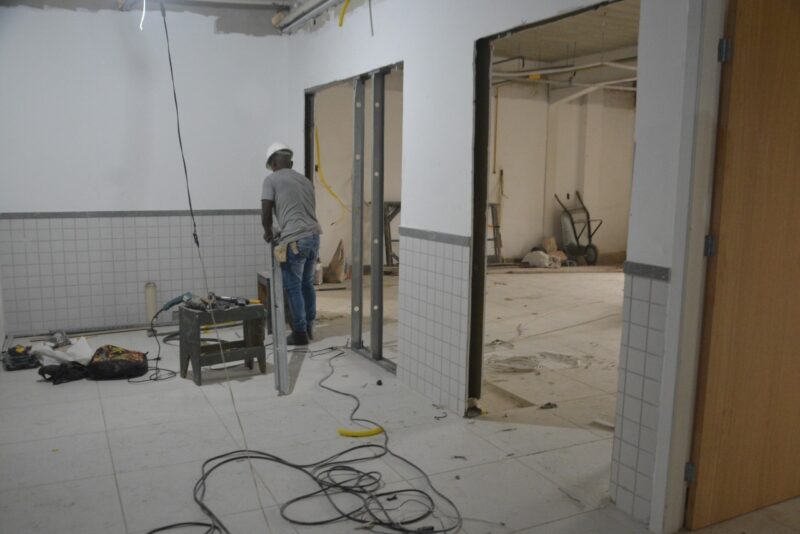 Obra para implantação de 30 novos leitos no Hospital do Retiro está em fase de conclusão