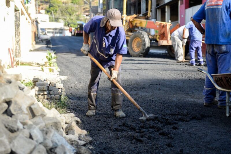 Barra Mansa avança com obras de pavimentação em parceria com o governo estadual – Barra Mansa