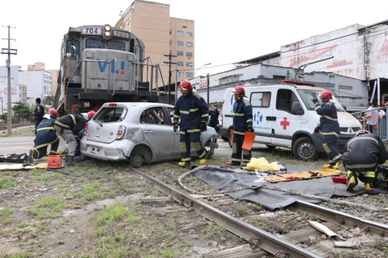 Concessionárias férreas realizam exercício de simulação de emergência no Centro de Barra Mansa – Barra Mansa