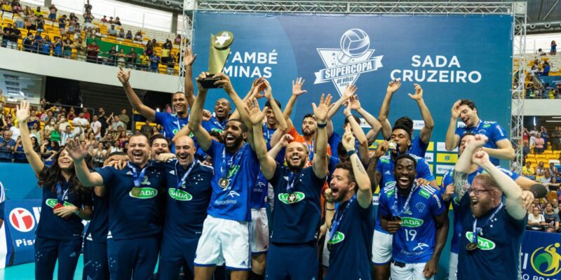 Cruzeiro derrota Minas para conquistar Supercopa de vôlei masculino