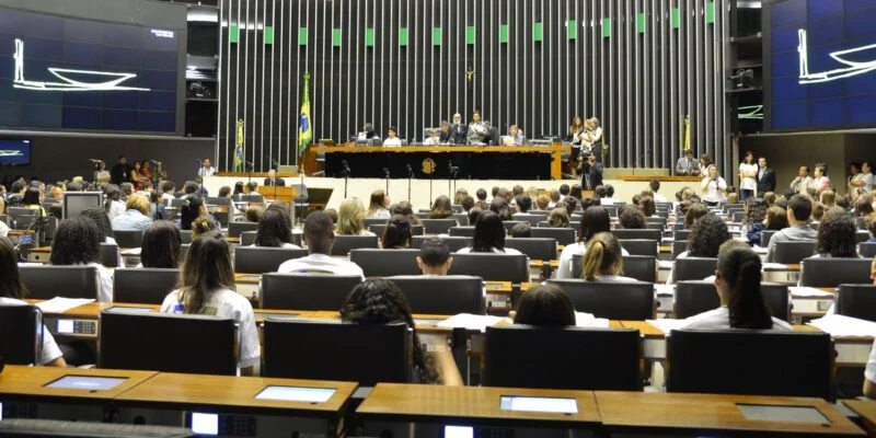 Estudantes participam hoje da Câmara Mirim 2022
