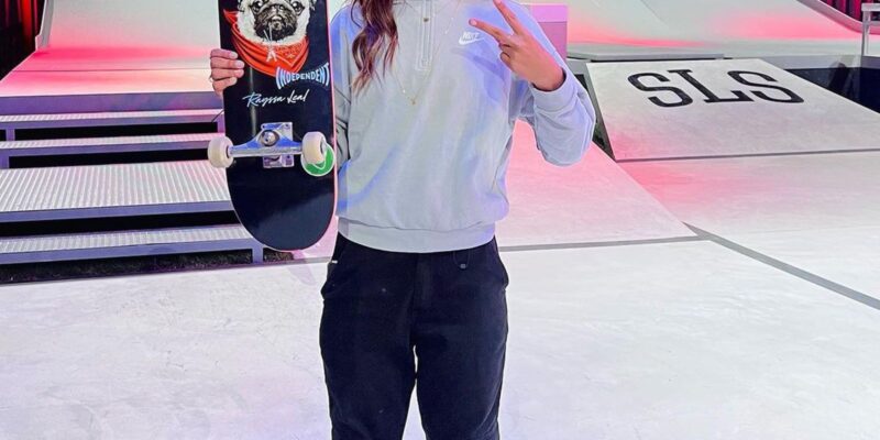 Rayssa Leal fatura título na etapa Las Vegas da Liga Mundial de skate