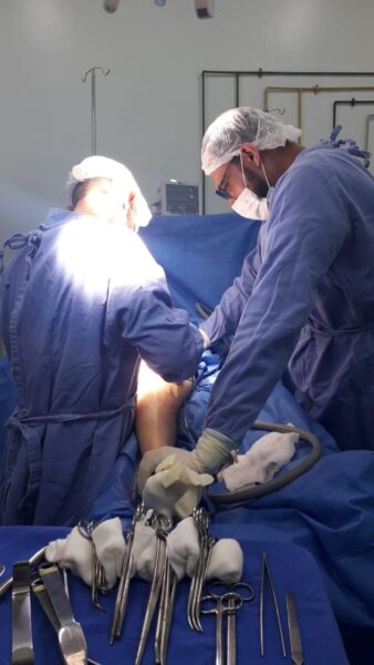 Hospital São João Batista chega a 32 cirurgias de joelho realizadas em menos de seis meses