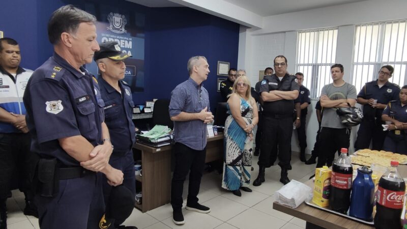 Novo comandante da Guarda Municipal é apresentado à cúpula da segurança de Volta Redonda