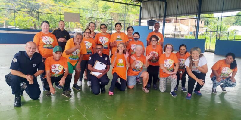 Patrulha de Proteção ao Idoso inicia visitas aos projetos da Melhor Idade de Volta Redonda