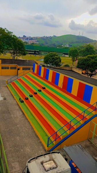 Prefeitura de Volta Redonda revitaliza área de esporte e lazer na Ilha São João