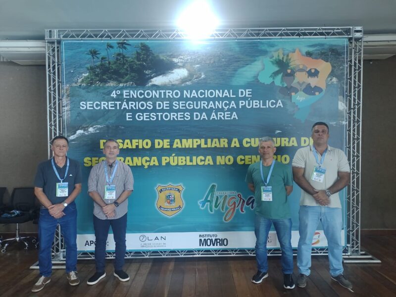 Secretário de Ordem Pública de Volta Redonda participa de encontro nacional em Angra