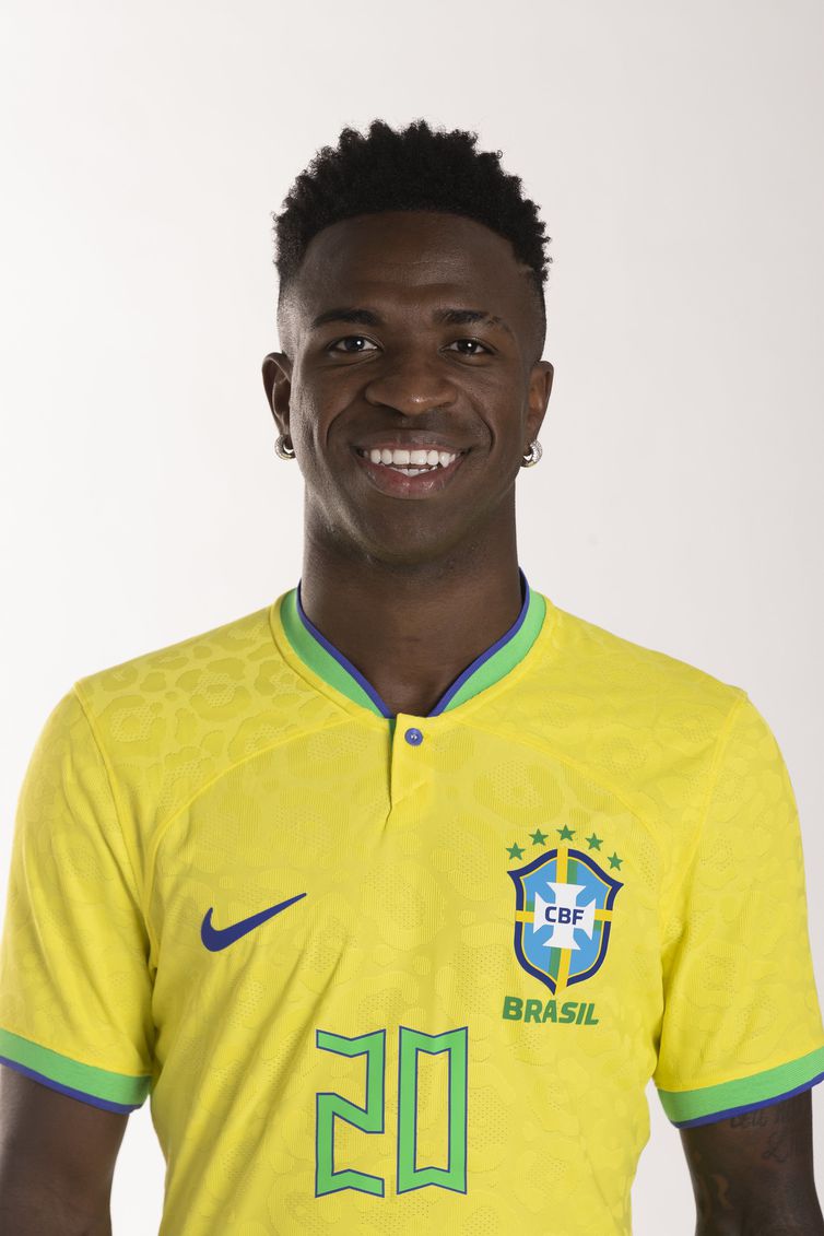 Lucas Figueiredo/CBF/Direitos Reservados Vinícius Júnior - seleção - retrato