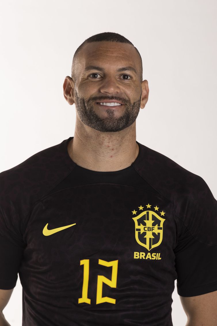 Lucas Figueiredo/CBF/Direitos Reservados Weverton - goleiro -seleção - retrato