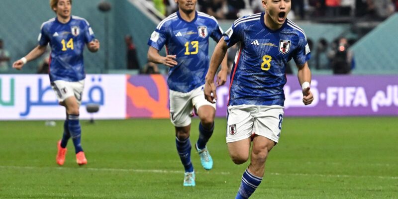 Japão surpreende Espanha e se garante nas oitavas da Copa do Catar
