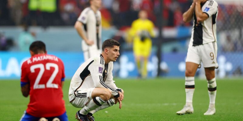 Alemanha é eliminada da Copa mesmo com vitória sobre Costa Rica