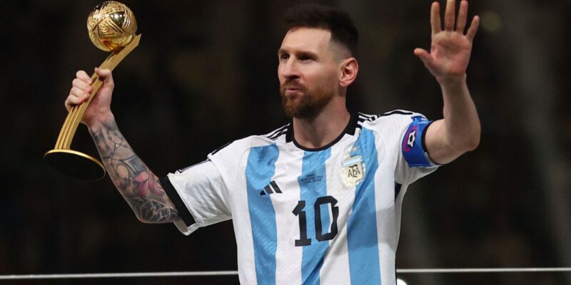 Com Messi eleito craque, Argentina domina prêmios da Copa do Catar