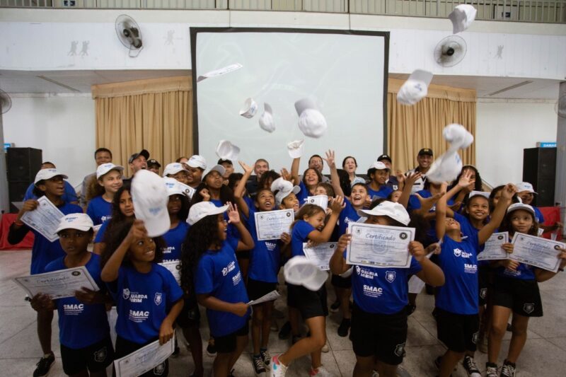 Volta Redonda forma 21ª turma da Guarda Mirim