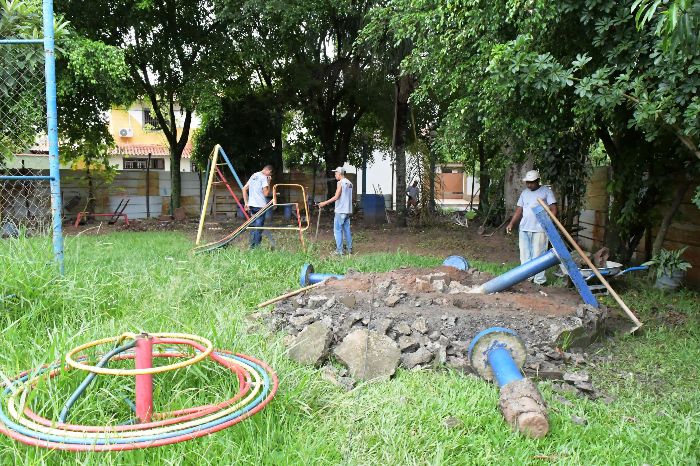 PREFEITURA INICIA OBRAS DE REFORMA DA PRAÇA DO BAIRRO LIBERDADE