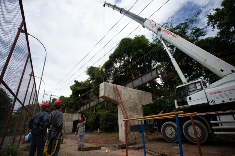 Construção de novo acesso ao bairro Siderville, em Volta Redonda, entra em nova etapa