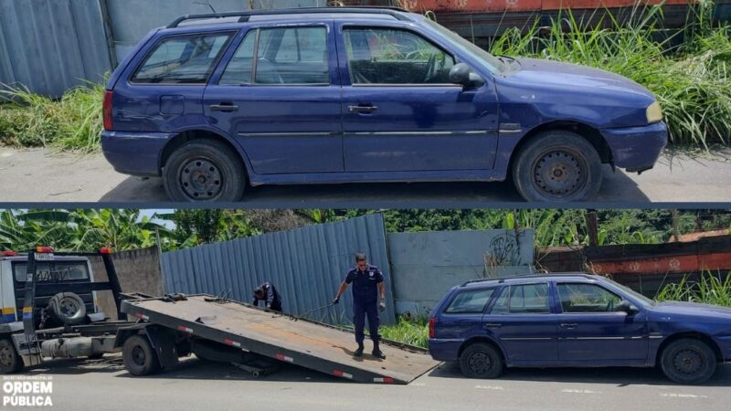 Guarda Municipal de Volta Redonda encontra carro furtado